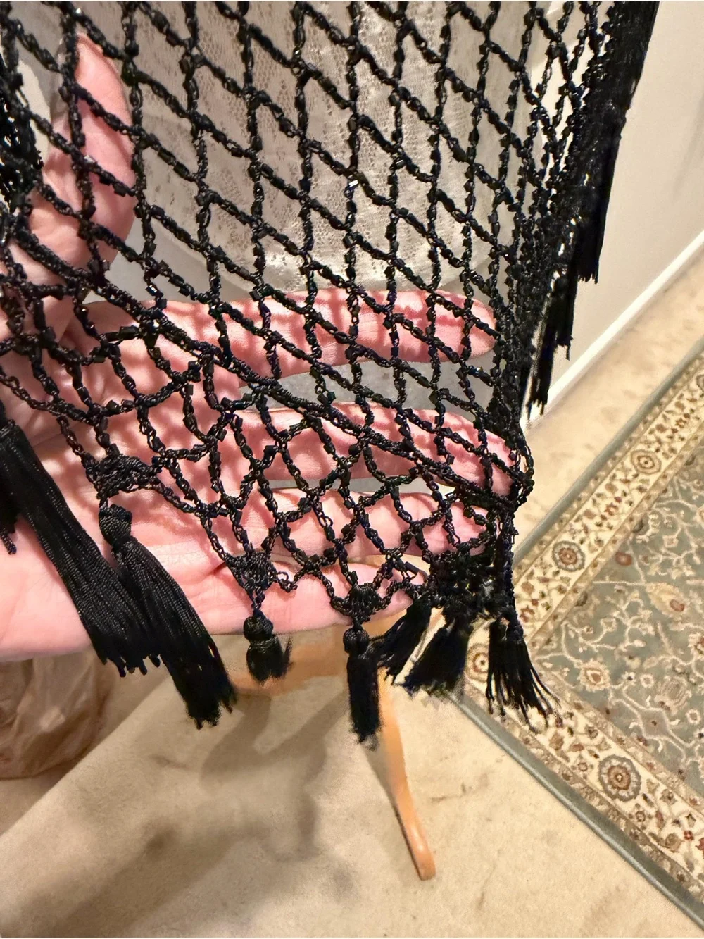 N/A black mesh